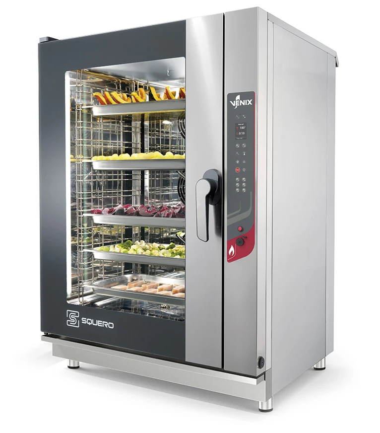 SQ1021ADGC – Gas Combi Digital Oven (10 GN 2/1 Trays)